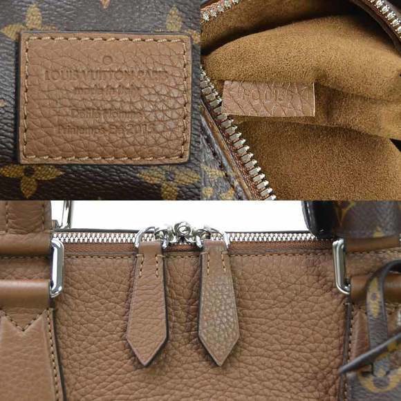 Louis Vuitton Doctor's Taurillon Leather Bag Brown - Picture 4 of 5